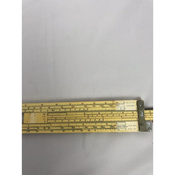 Vintage 1947 Keuffel & Esser K&E Log Log Duplex Decitrig Slide Rule - Picture 6 of 6